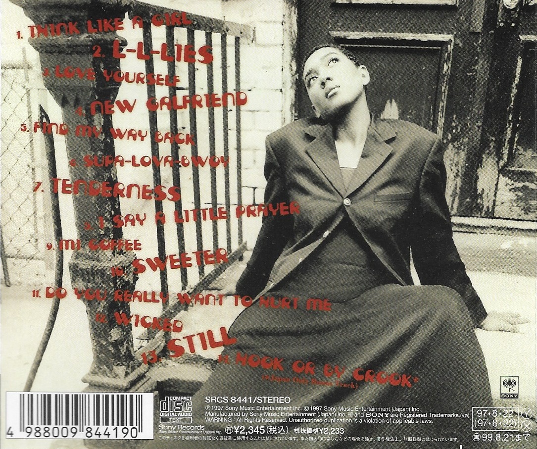 Used CD,Diana King - Think Like A Girl (A+)(1997)(Japan)