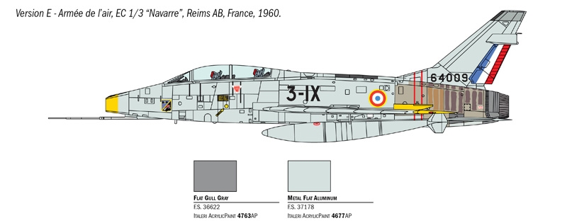 1/72 F-100F SUPER SABRE