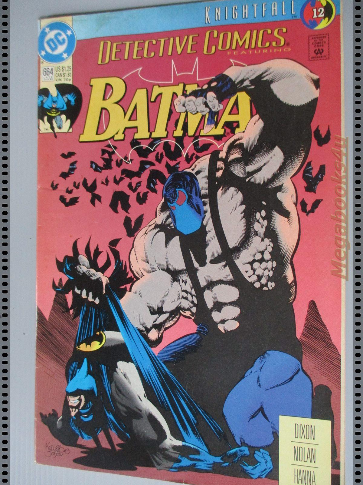 การ์ตูน DC comics การ์ตูนภาษาอังกฤษ แบทแมน BATMAN ฉบับที่ 664 ตอน WHO RULES THE NIGHT ปี2536