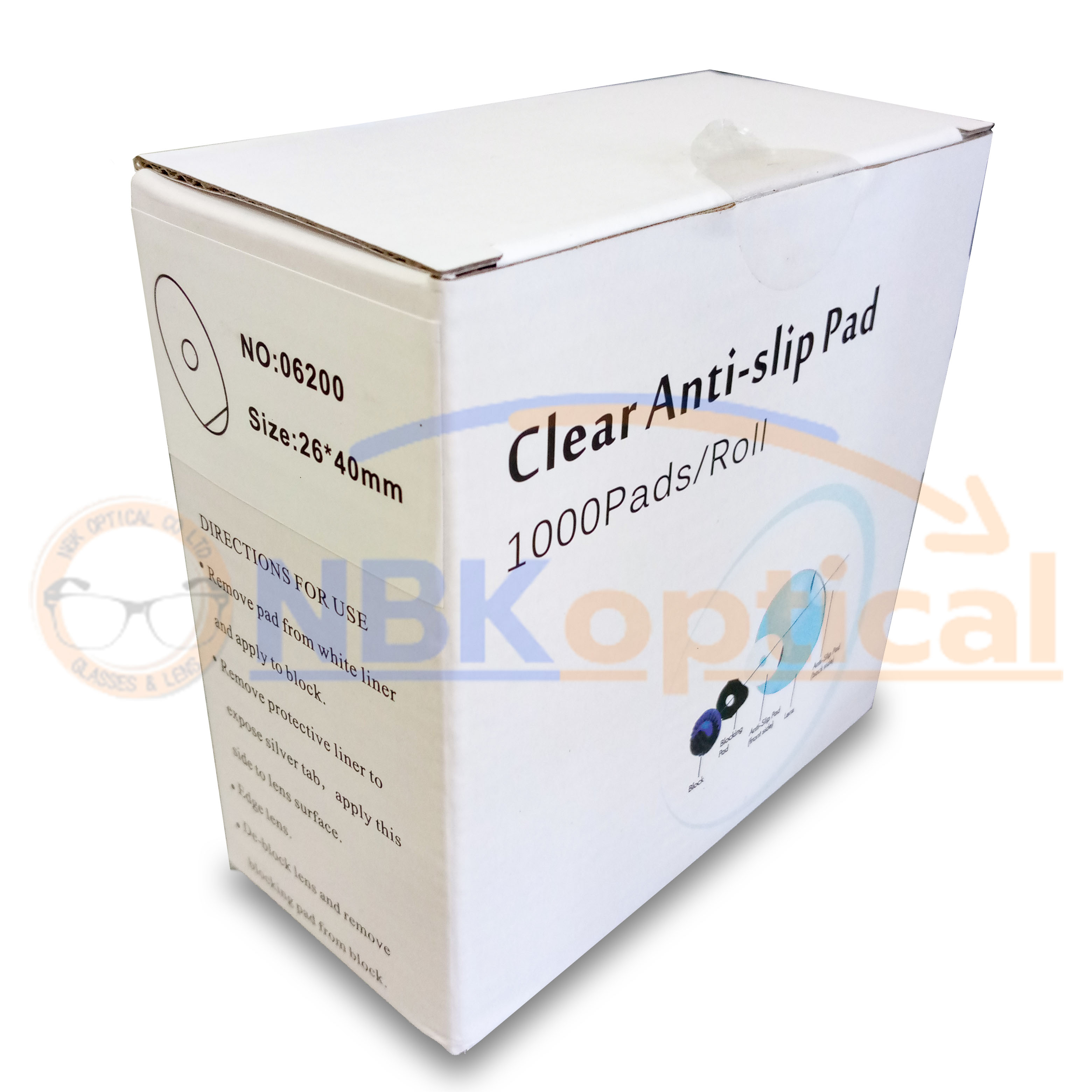 เทปกาวClear Anti-slip pad 1000Pads/Roll Size:26*40mm