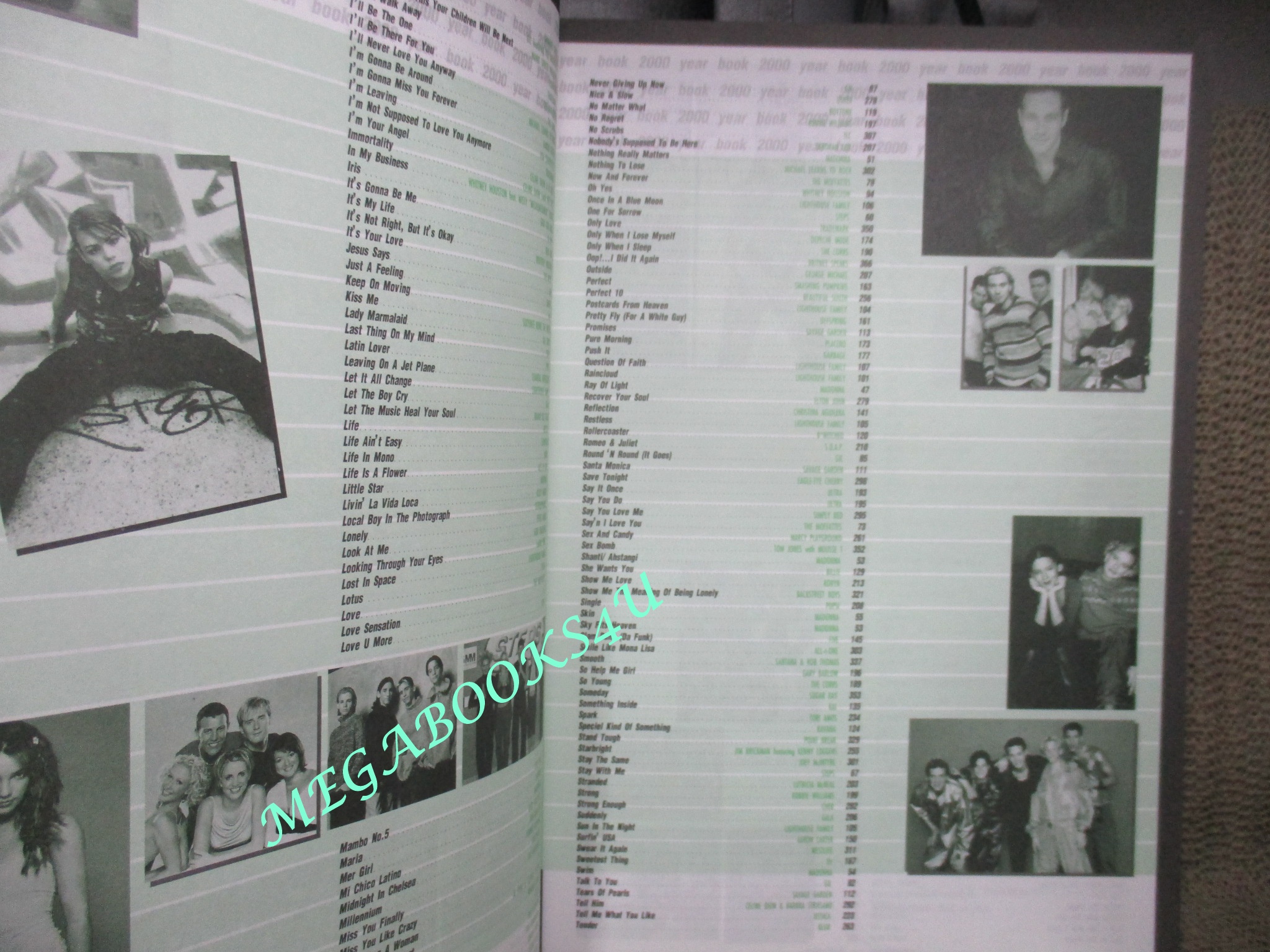 หนังสือเพลงพร้อมคอร์ดกีตาร์ THE GUITAR YEAR BOOK 2000