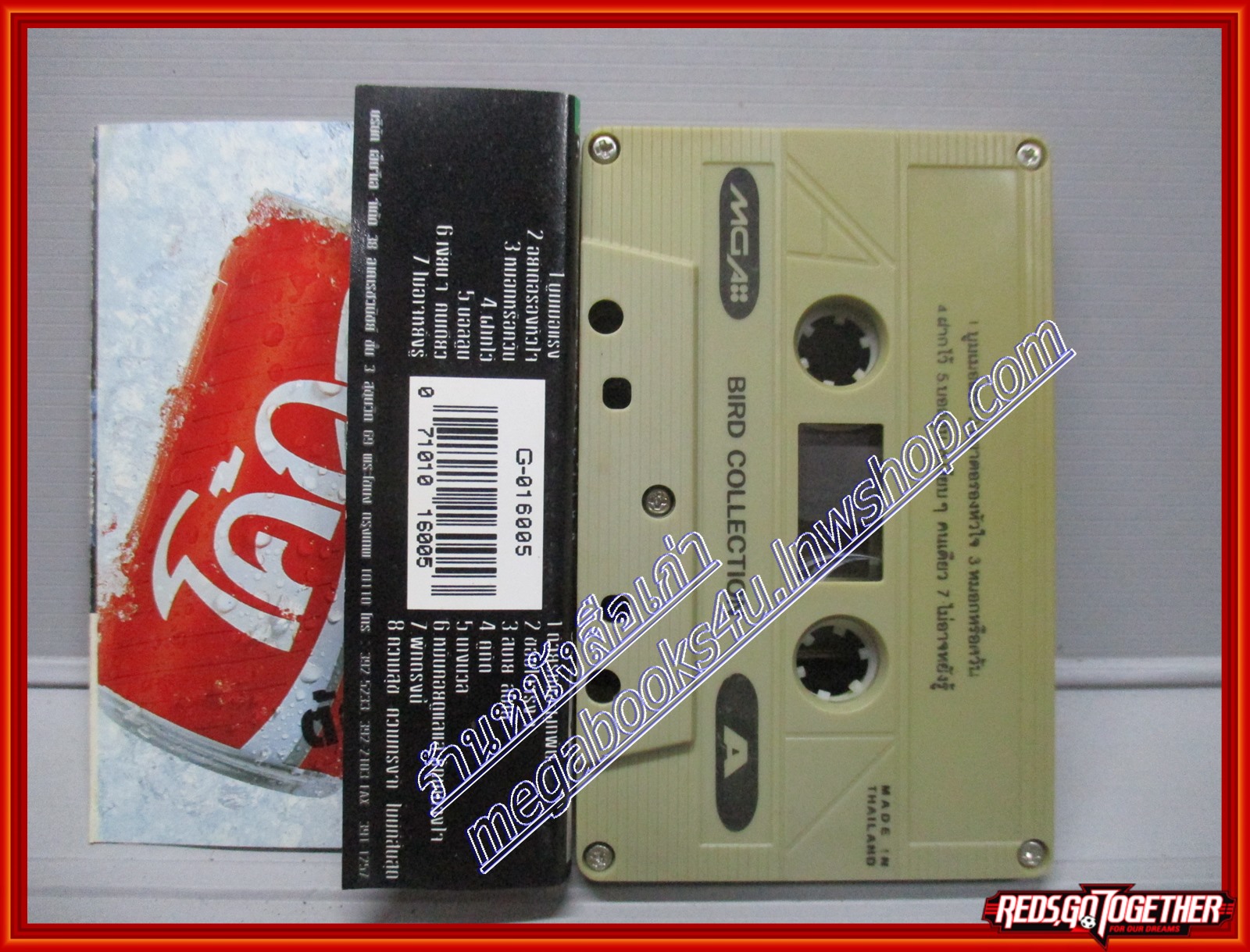 เทปเพลงไทยสากล เบิร์ด ธงไชย แมคอินไตย์ อัลบั้ม แทนความคิดถึง