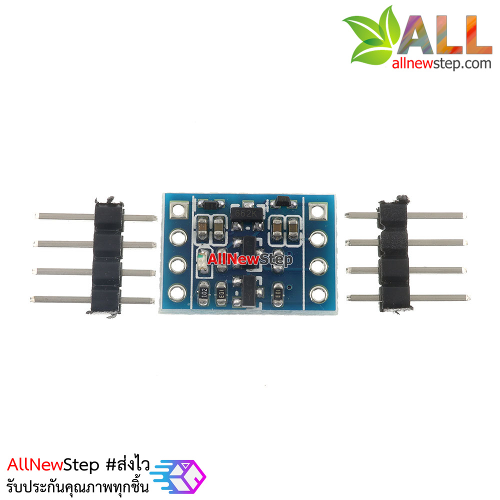โมดูล Logic level Converter Module 2 channel 5V-3V IIC UART SPI level conversion for Arduino