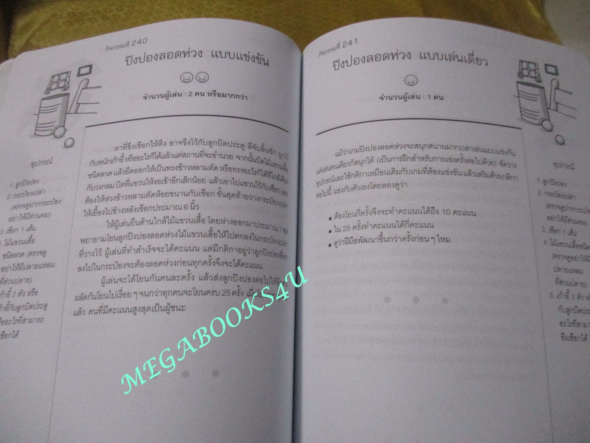 หนังสือ สนุกกับ 365 กิจกรรมสร้างสรรค์หลังเลิกเรียน / ซินเธีย แม็กเกรเกอร์ / ตำหนิ มีคราบน้ำจางๆ ส่วนล่างของเล่ม