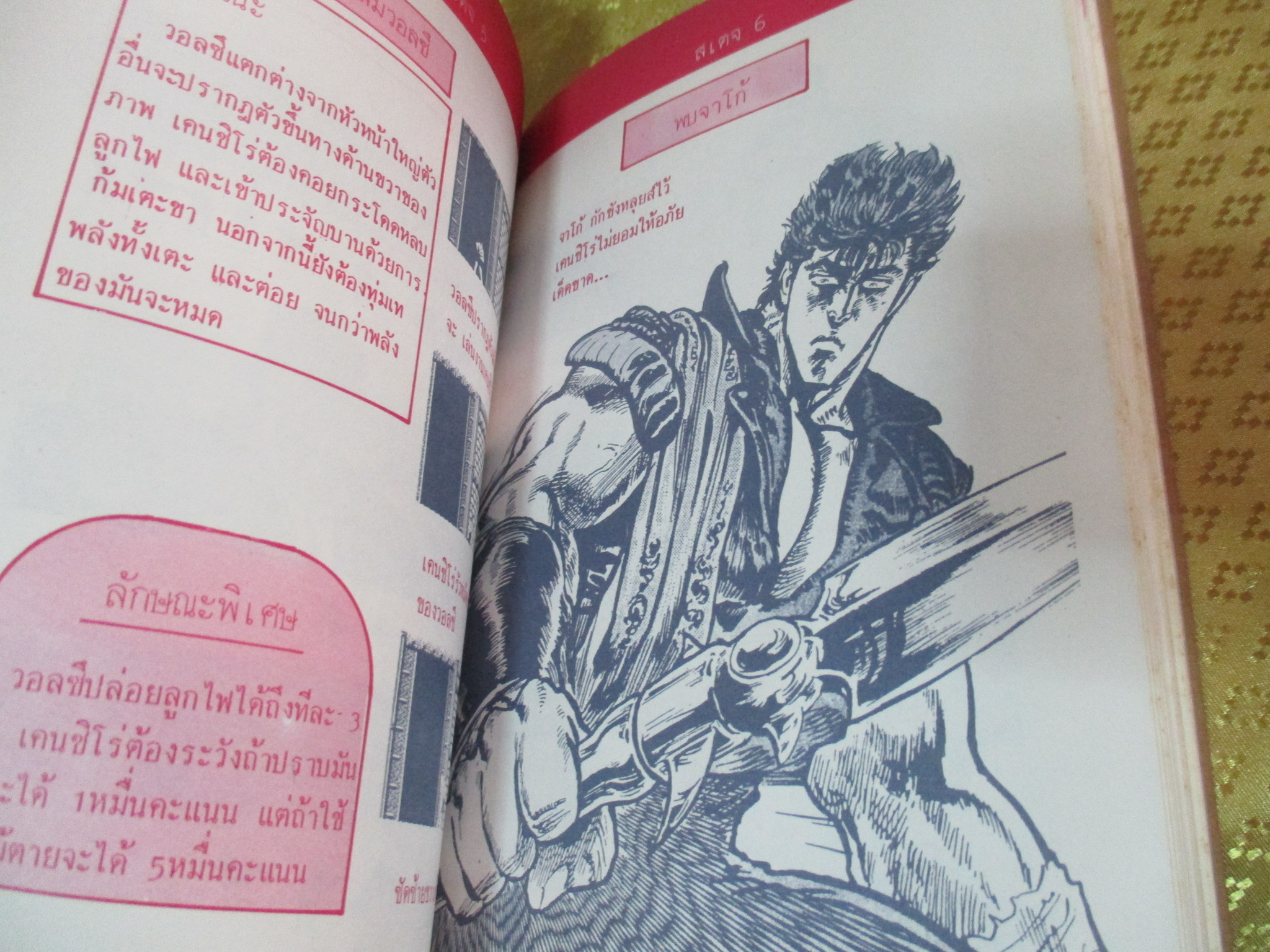 คู่มือเฉลยเกมส์รุ่นเก่า KENCHIRO 1+2 สภาพดี