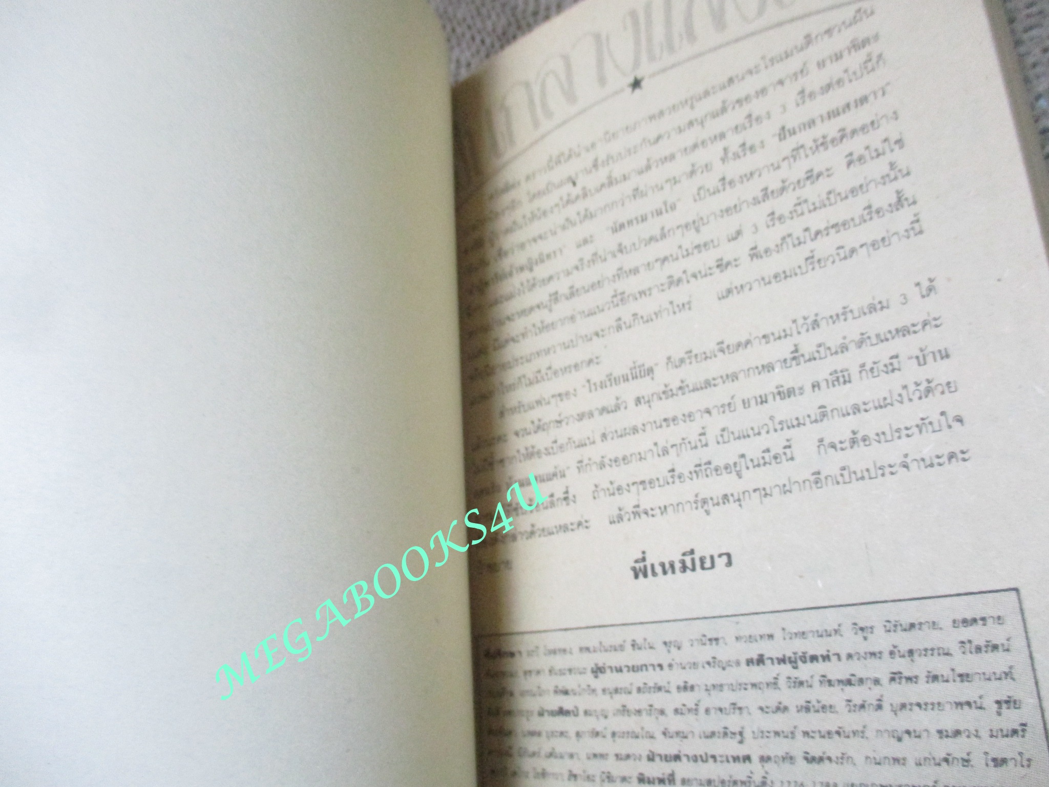 การ์ตูนบ้าน ฝันกลางแสงดาว / เล่มเดียวจบ / สยามฯ /