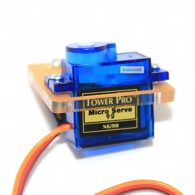 ฐานยึด Servo กับรก Smart Car พร้อมน็อต