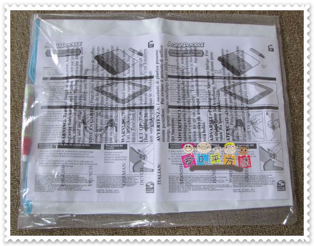 กระดานน้ำ Aquadoodle แผ่นใหญ่ลายโทมัสแถมปากกา 2ด้าม