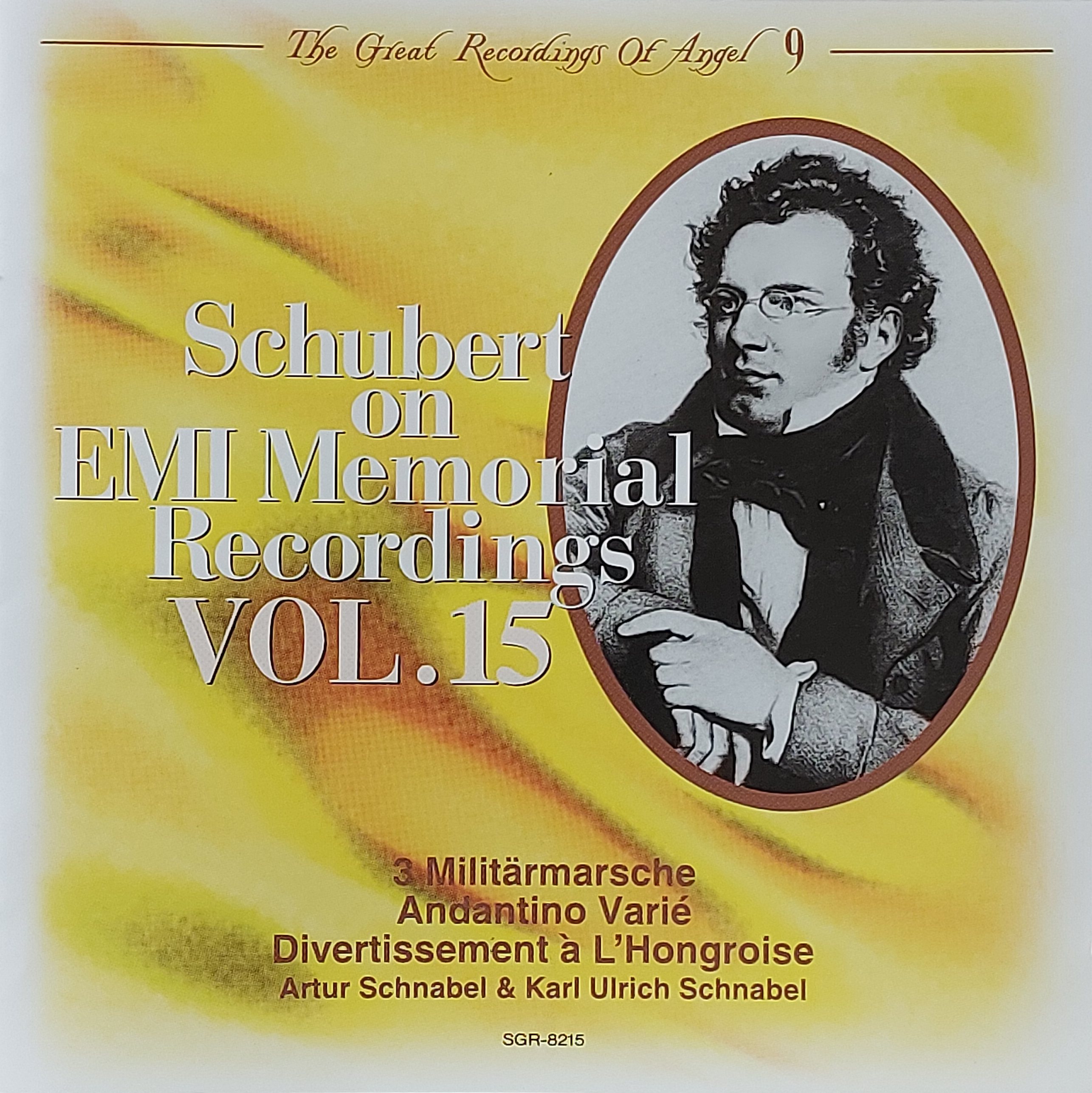 CD,Artur Schnabel & Karl Ulrich - Schubert on EMI Memorial Recordings Vol.15 (Piano)Classical(instrumental)1997(Japan)