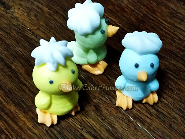 ตุ๊กตาไอซิ่งรูปลูกเจี๊ยบ ( 20 ชิ้น )