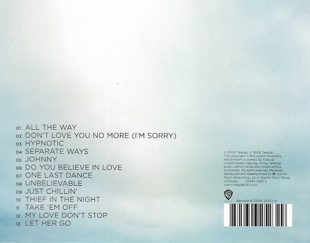 CD,Craig David - The Story Goes (2005)
