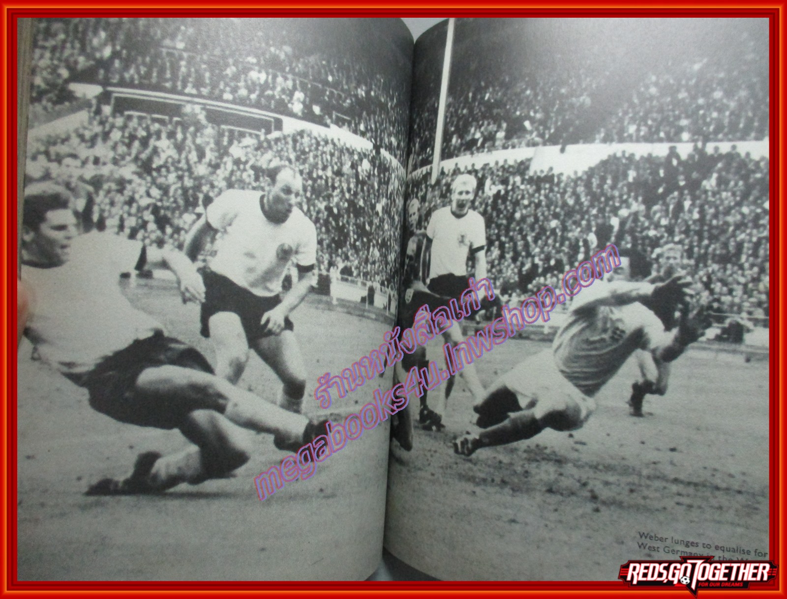 หนังสือ HISTORY OF THE WORLD CUP ประวัติฟุตบอลโลก ครั้งที่1ถึงครั้งที่9 ภาษาอังกฤษ