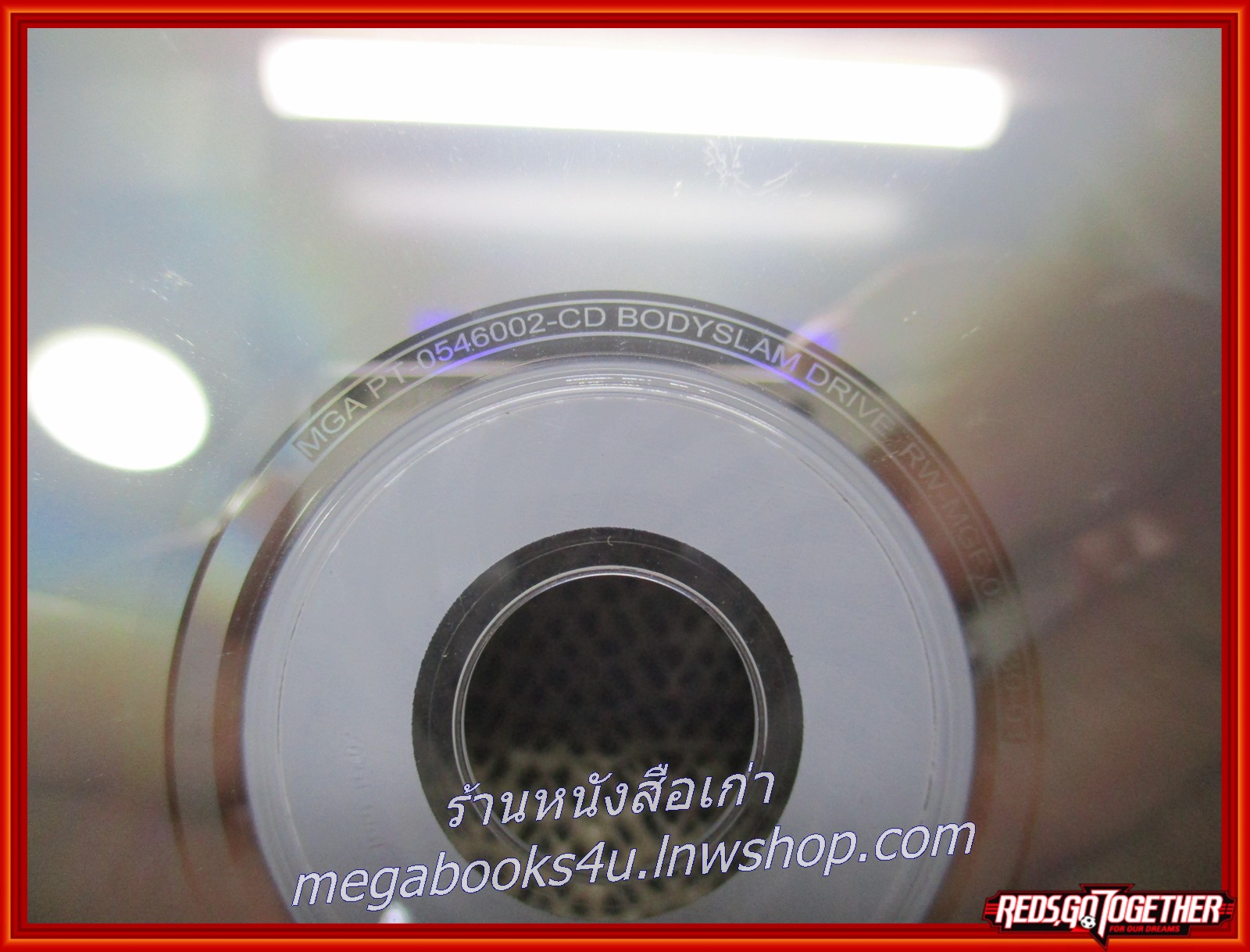 ซีดีเพลงไทยสากล BODYSLAM บอดี้สแลม อัลบั้ม Drive ปก แผ่น สภาพดี