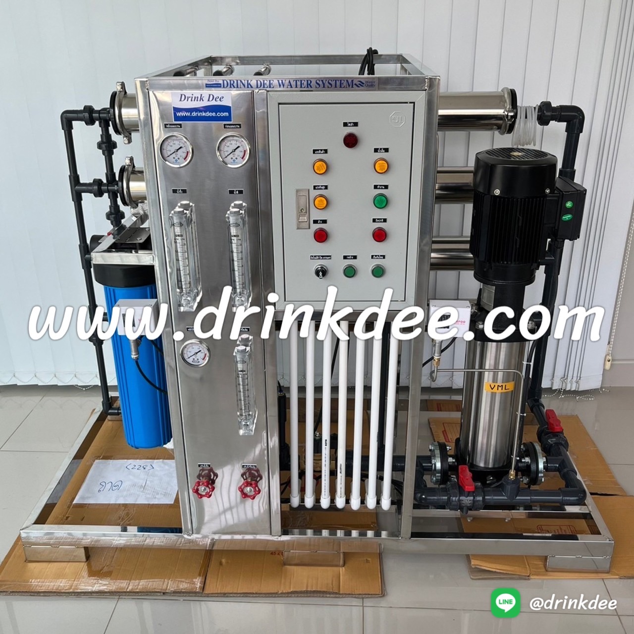 เครื่องกรอง RO.24,000 ลิตร/วัน