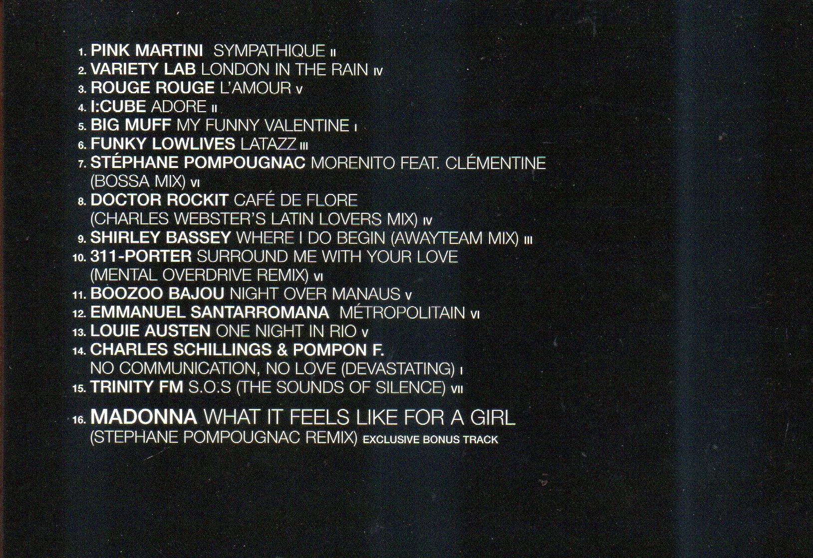 CD,Hotel Costes Best Of by Stephane Pompougnac (Various Artists)(France)