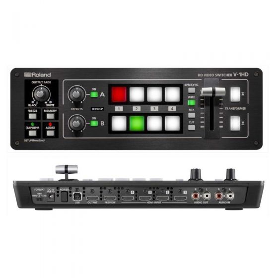 สวิตเชอร์ Roland V-1HD Portable 4 x HDMI Input Switcher