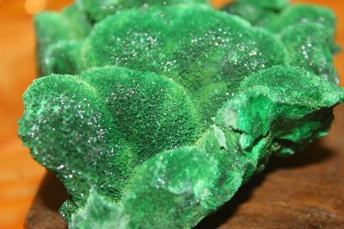 ก้อนดิบมาลาไคต์ ( Malachite )
