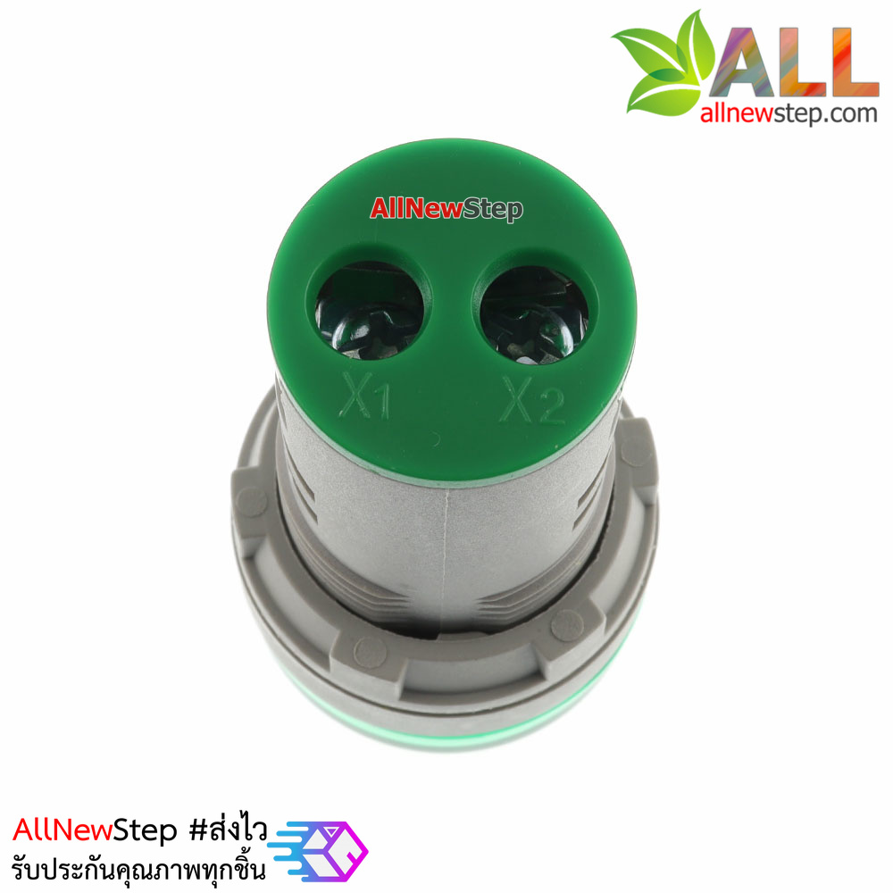 ดิจิตอลโวลต์มิเตอร์ LED 60-500VAC แบบติดแผงแสดงผล จอสีเขียว