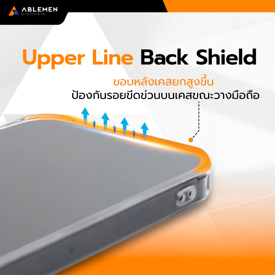 Ablemen Crystal / Easy Upper Guard Magsafe เคสใสกันกระแทก แม่เหล็ก ใช้สำหรับ iPhone 17 Pro Max 16 Pro Max ใบกำกับภาษี