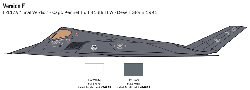 1/48 F-117 A NIGHTHAWK