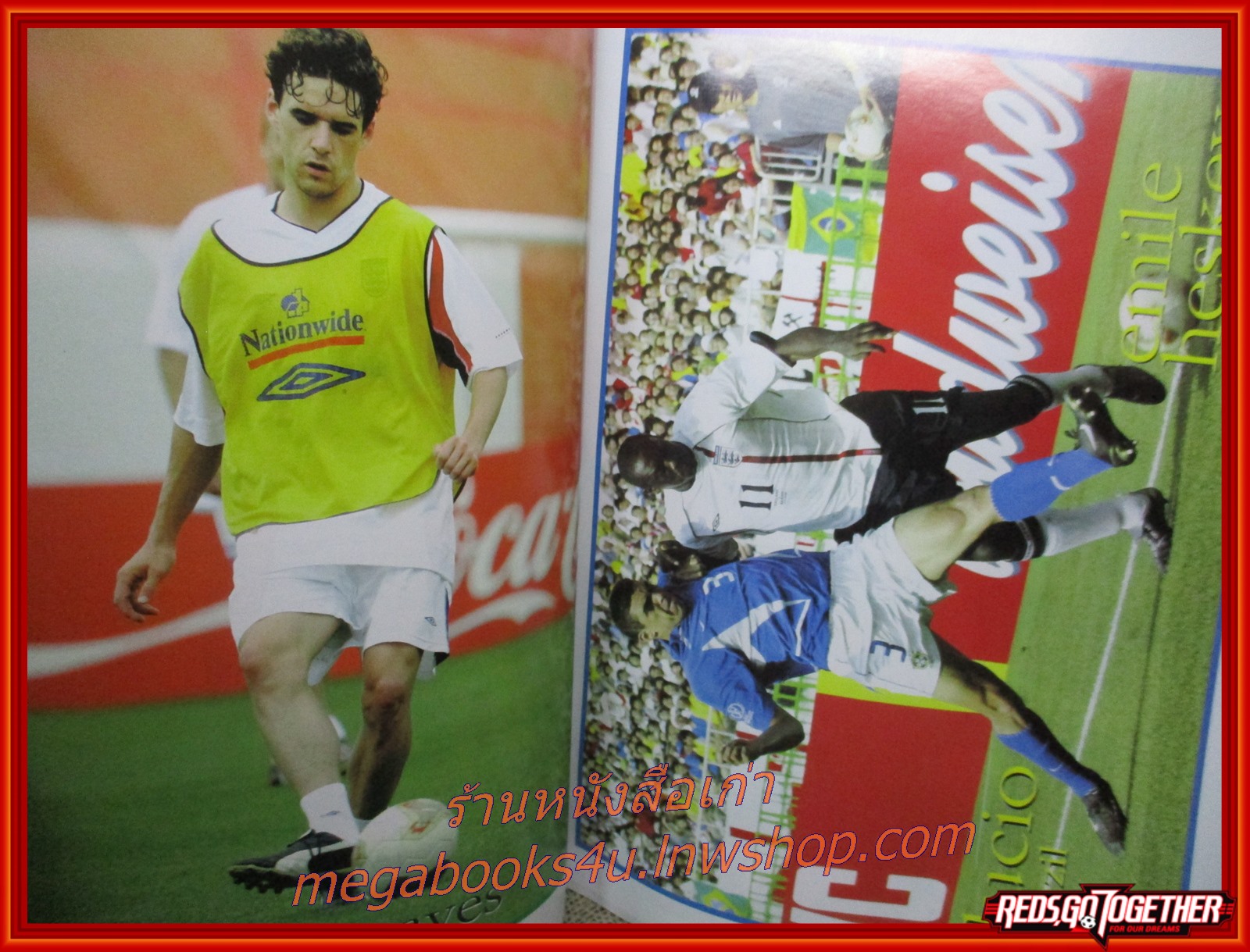 นิตยสารลิเวอร์พูลรายเดือน ฉบับที่82 ปี2545 มีโปสเตอร์ขนาดใหญ่