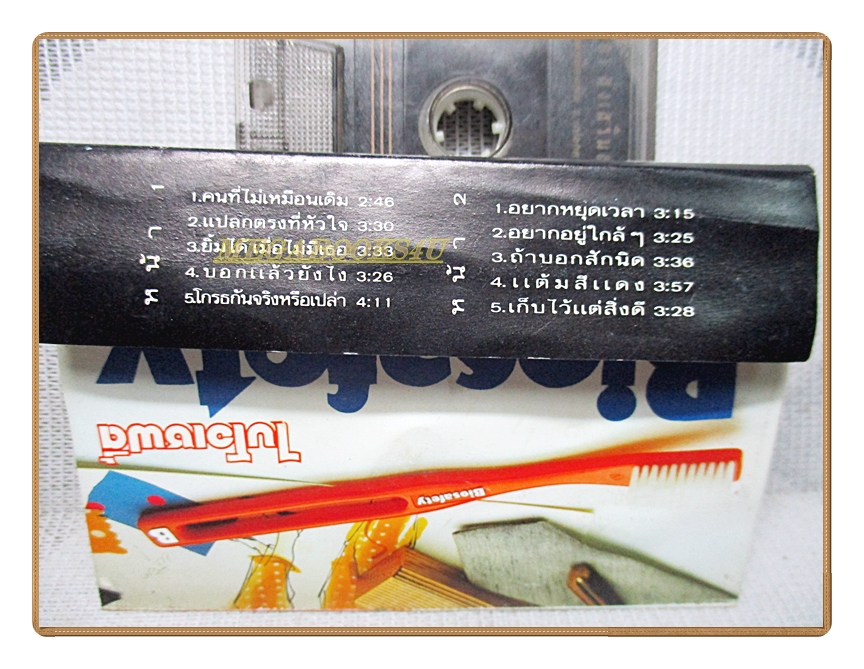 เทปเพลงไทยสากล ศรัณยา ส่งเสริมสวัสดิ์ ชุดแปลกตรงที่หัวใจ