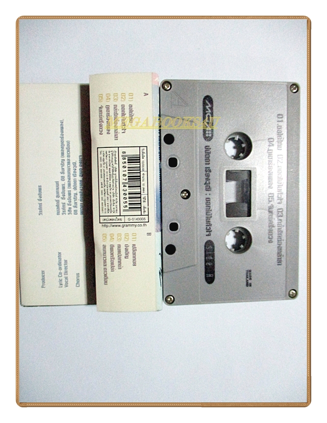 เทปเพลงไทยสากล ปนัดดา เรืองวุฒิ ชุด ดอกไม้ในหัวใจ