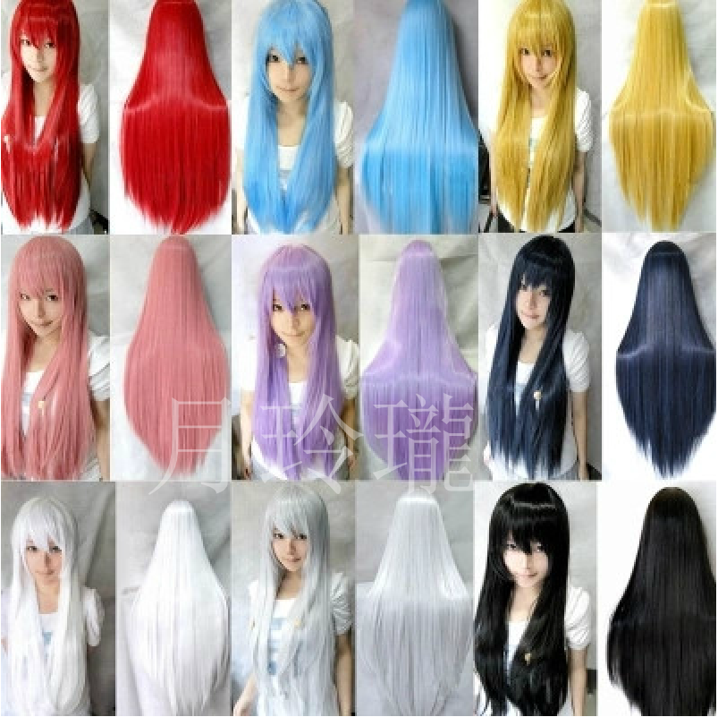 COS-205 วิกคอสยาวตรง มีสีให้เลือกตามชาท (พร้อมส่ง)รูปนางเเบบเป็นเเค่ภาพประกอบสินค้า