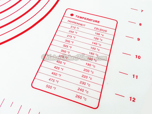 แผ่นซิลิโคนรองอบ / แผ่นซิลิโคนรองนวด / Silpat
