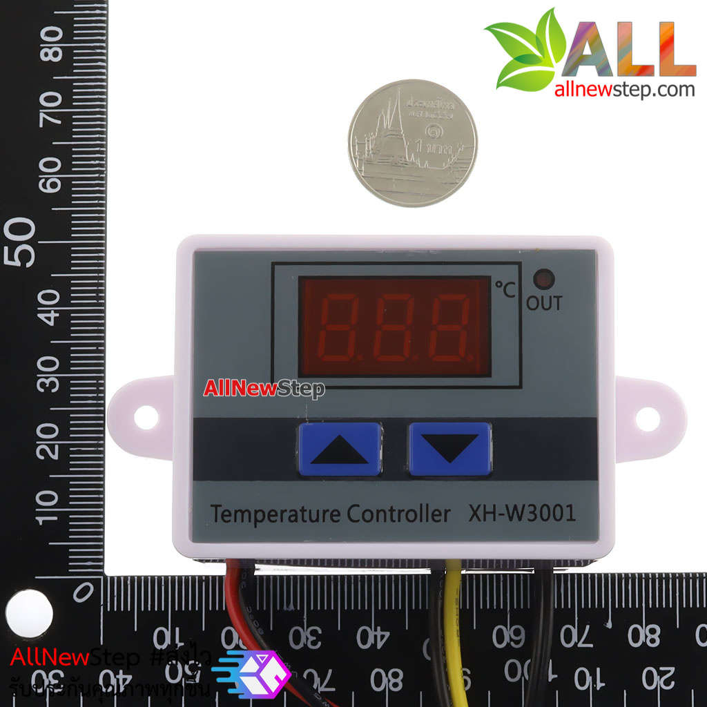 XH-W3001 Digital Temperature Controller Switch Probe 220V 1500W เครื่องควบคุมอุณหภูมิ รุ่น HX-W3001 ไฟเลี้ยง 24V