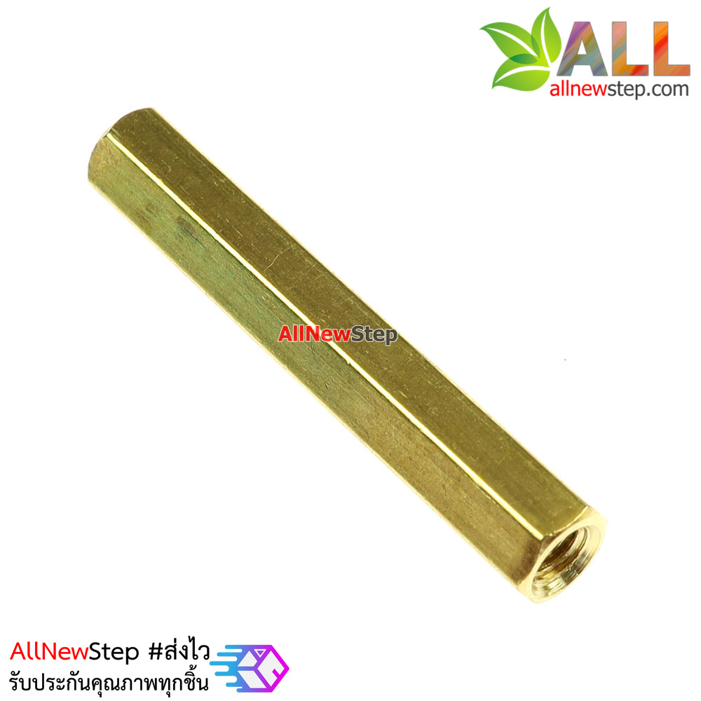 Pillars Nut M3 น็อตตัวเมีย ทองเหลืองแบบยาว 30mm