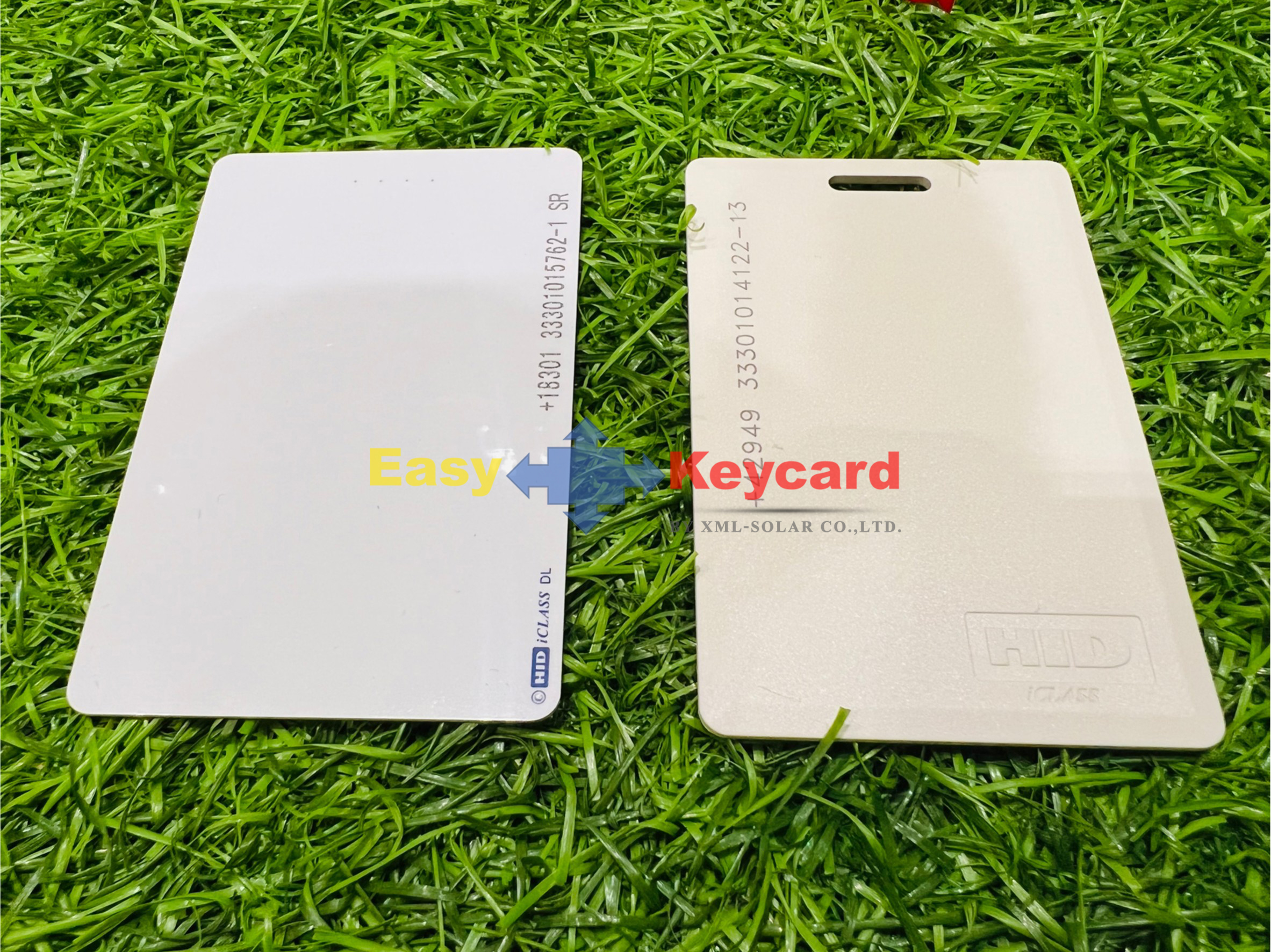 บัตรคีย์การ์ด HID® iCLASS® (คลื่น 13.56MHz) แบบบาง*