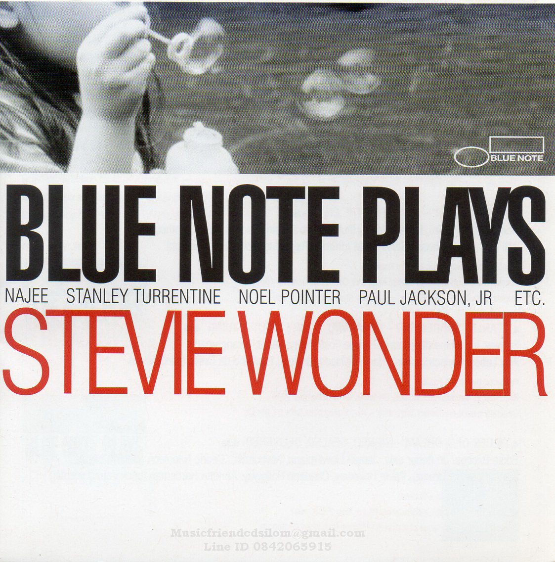 CD,Blue Note Plays Stevie Wonder (Blue Note Cover Series)((2004)(Various Artists)(Thai)
