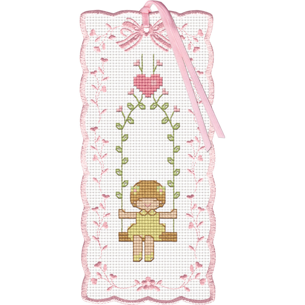 Pinn Bookmark เด็กนั่งชิงช้า