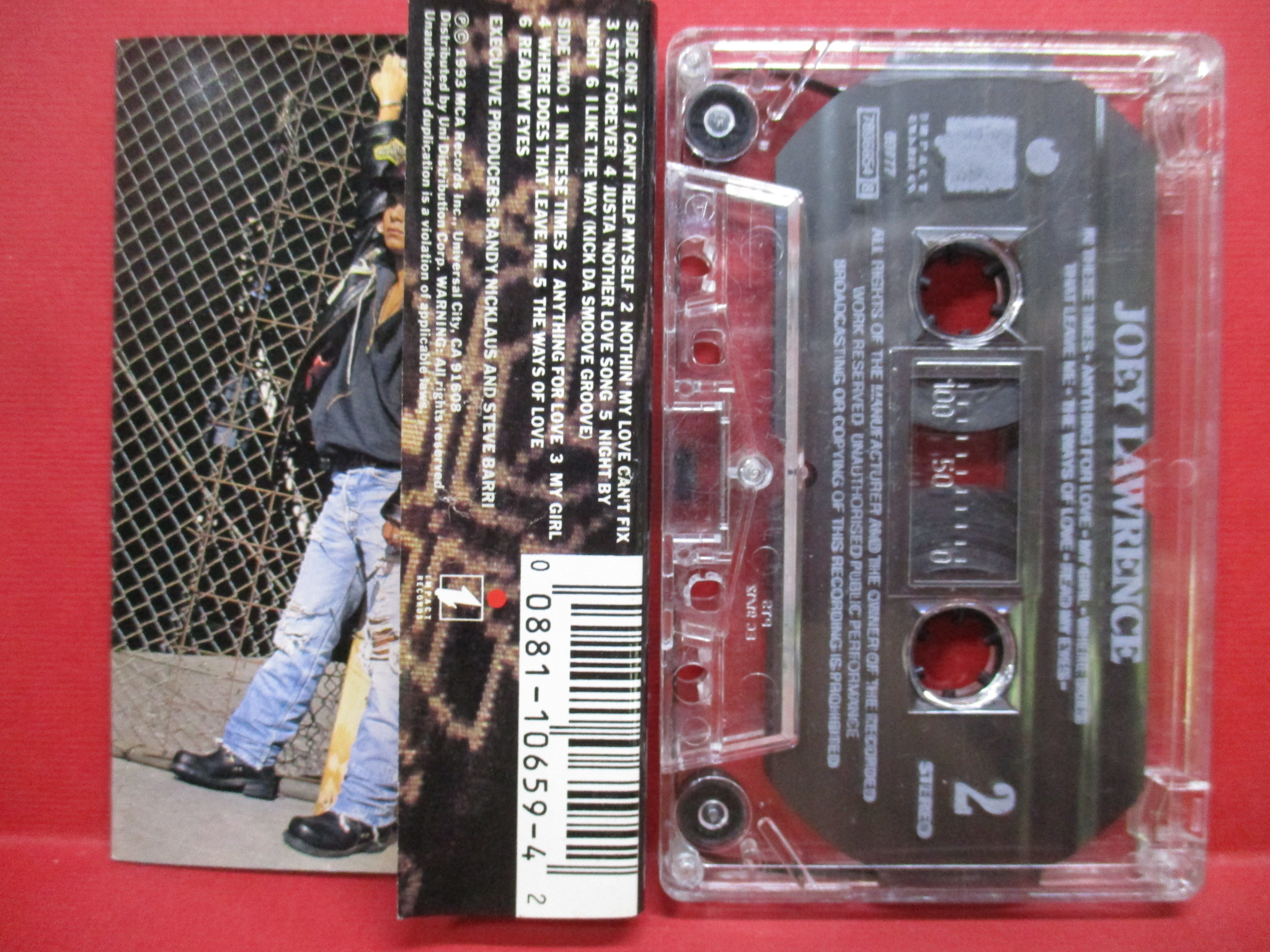 เทปเพลงสากล JOEY LAWRENCE - JOEY LAWRENCE