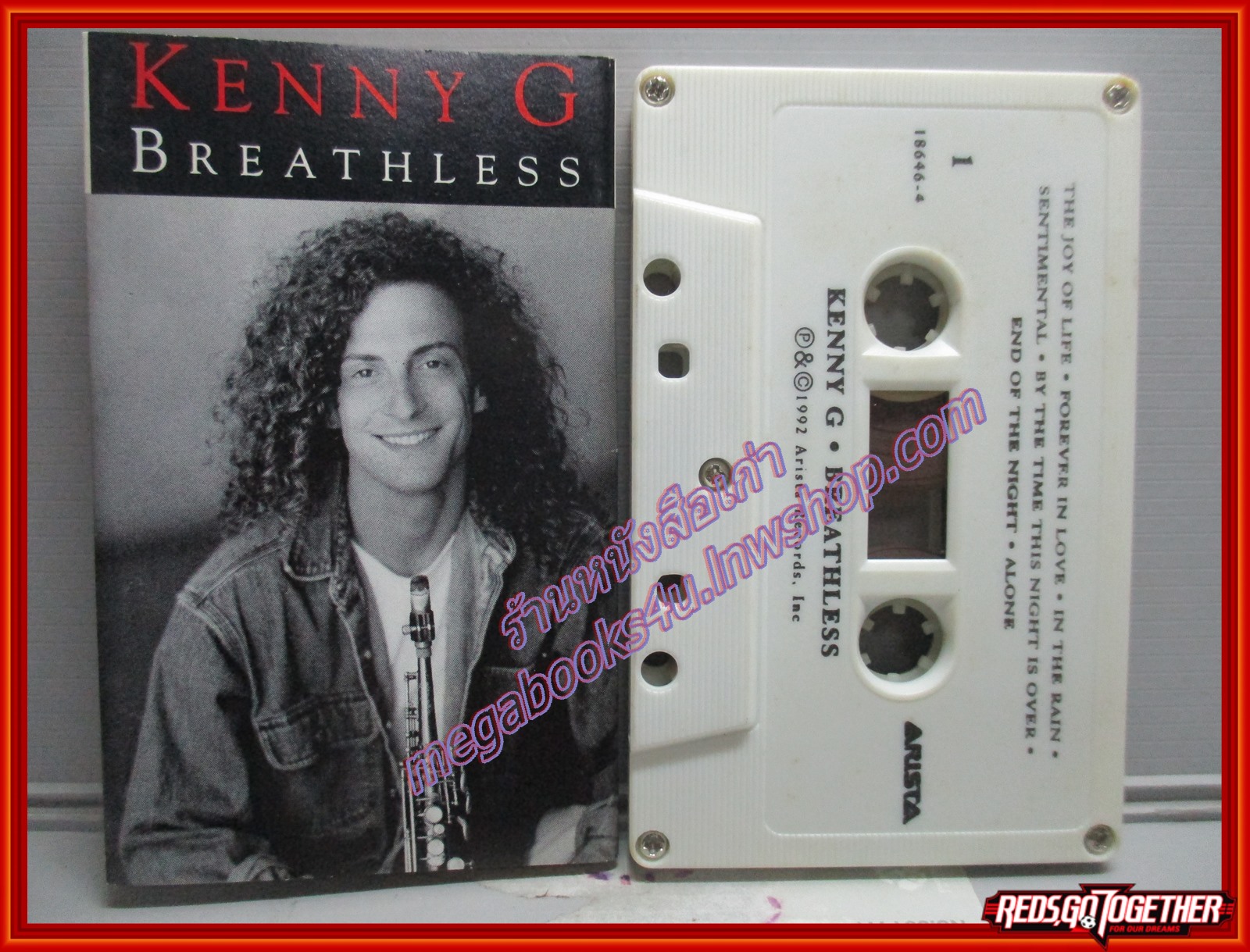 เทปเพลงสากล KENNY G อัลบั้ม BREATHLESS