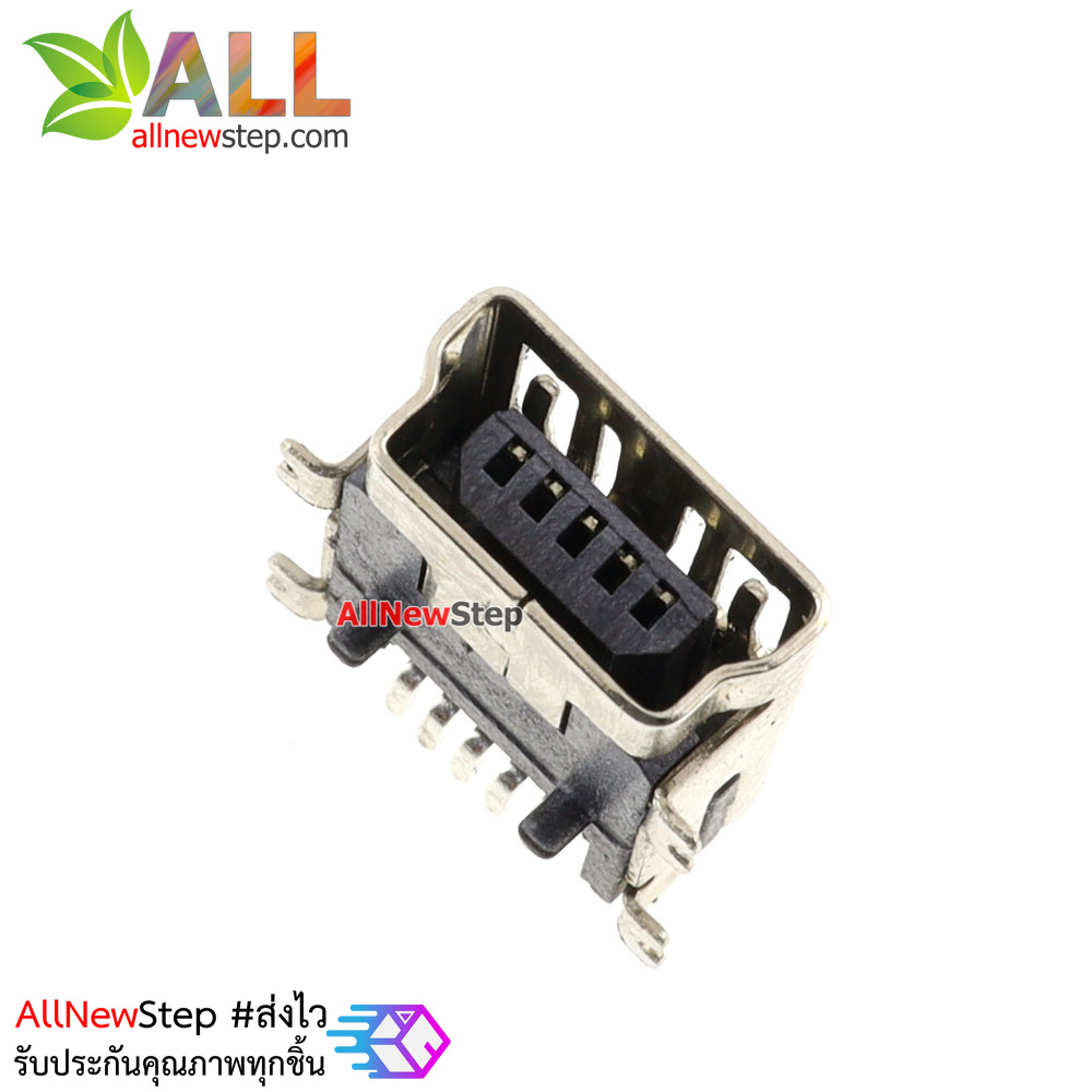 หัว Mini USB female socket 5P SMD usb mini