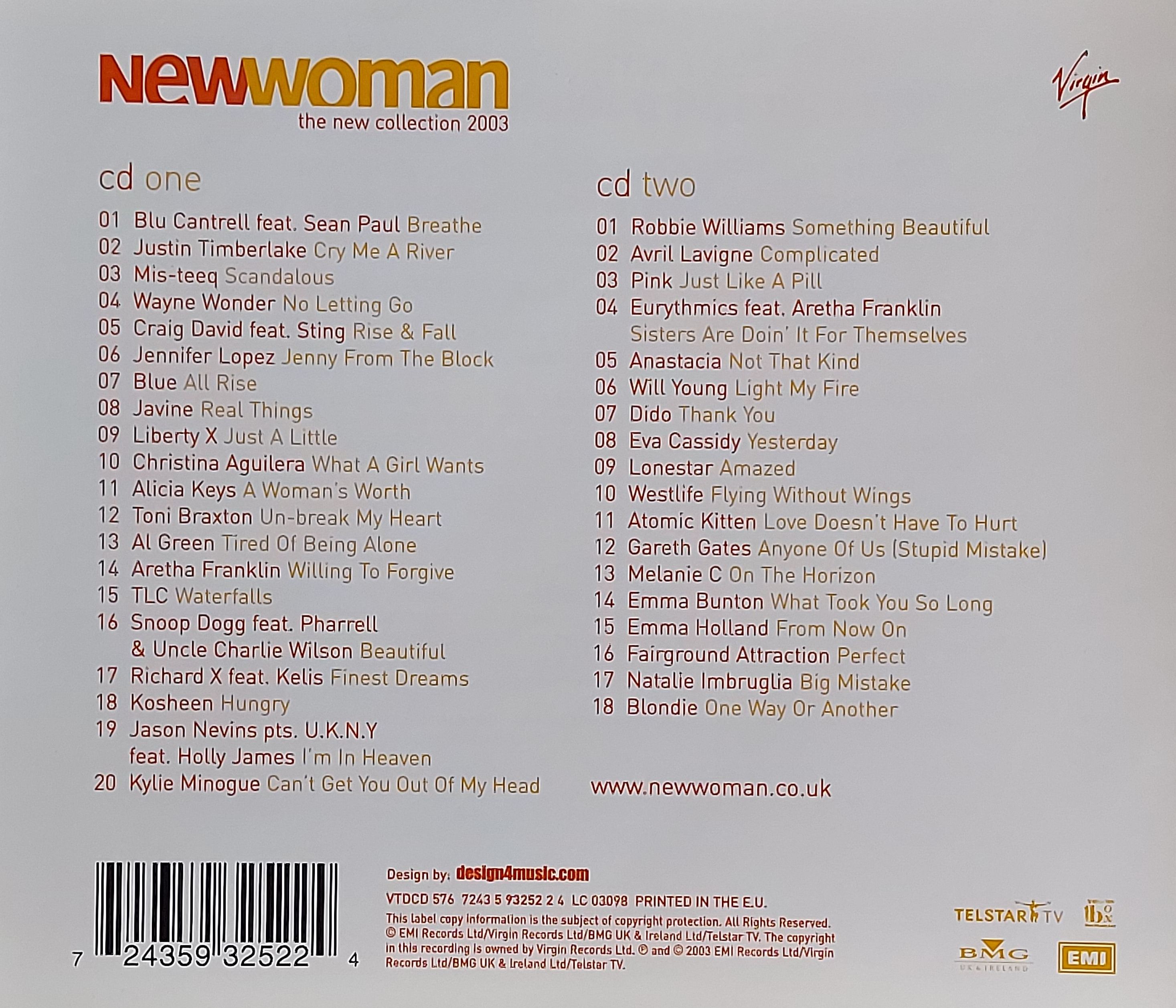 Used CD,Newwoman The New Collection 2003 (B)(2CD)(Various Artists)(EU)