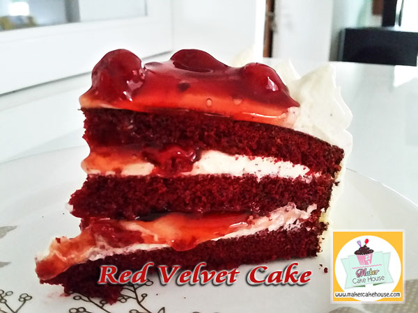 สูตรและวิธีทำเรดเวลเว็ทเค้ก (Red Velvet Cake)