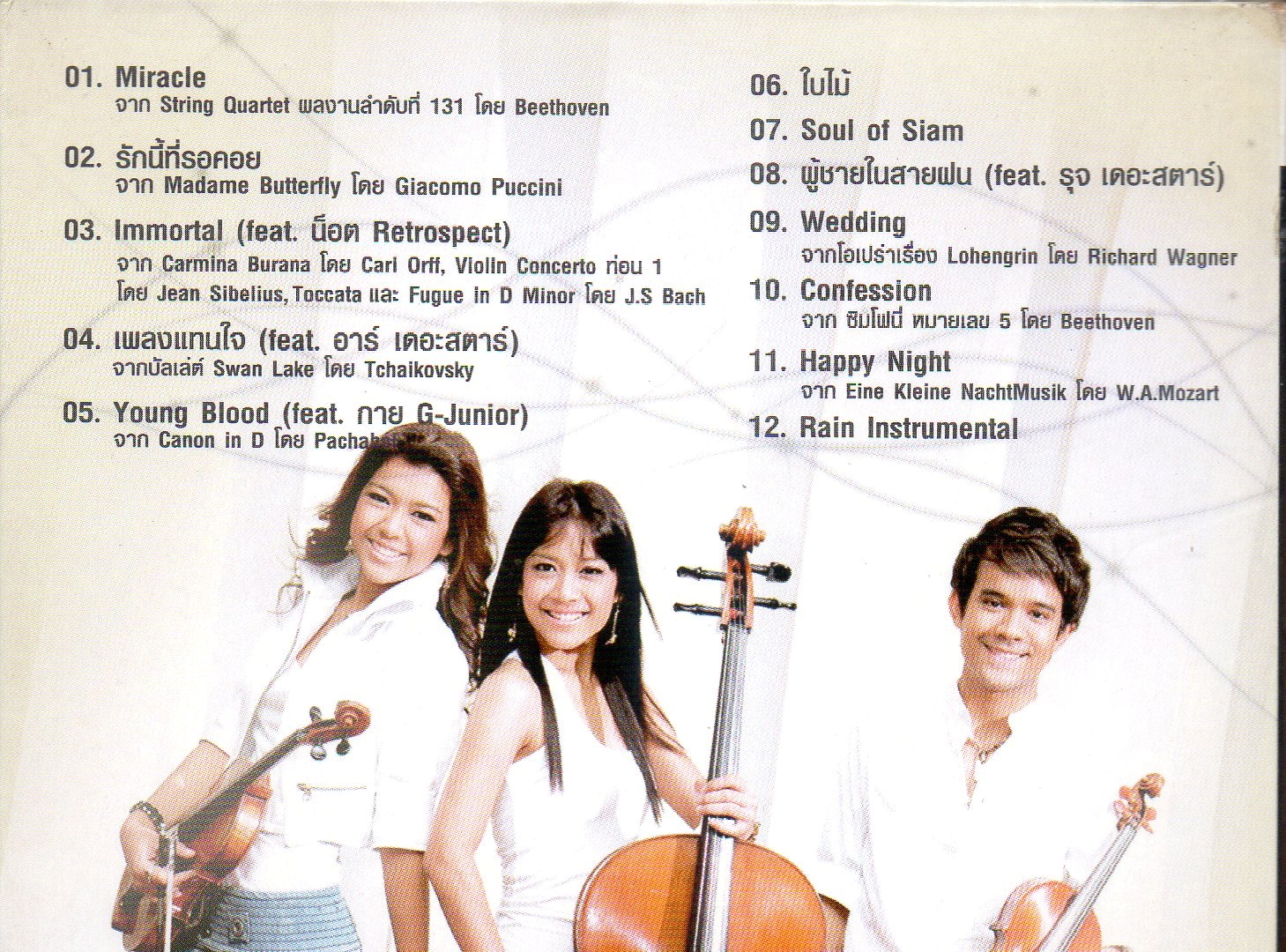 CD,Vietrio - Miracle(วีทรีโอ ชุด มิราเคิล)(Classic)(บรรเลงไทย)(2551)