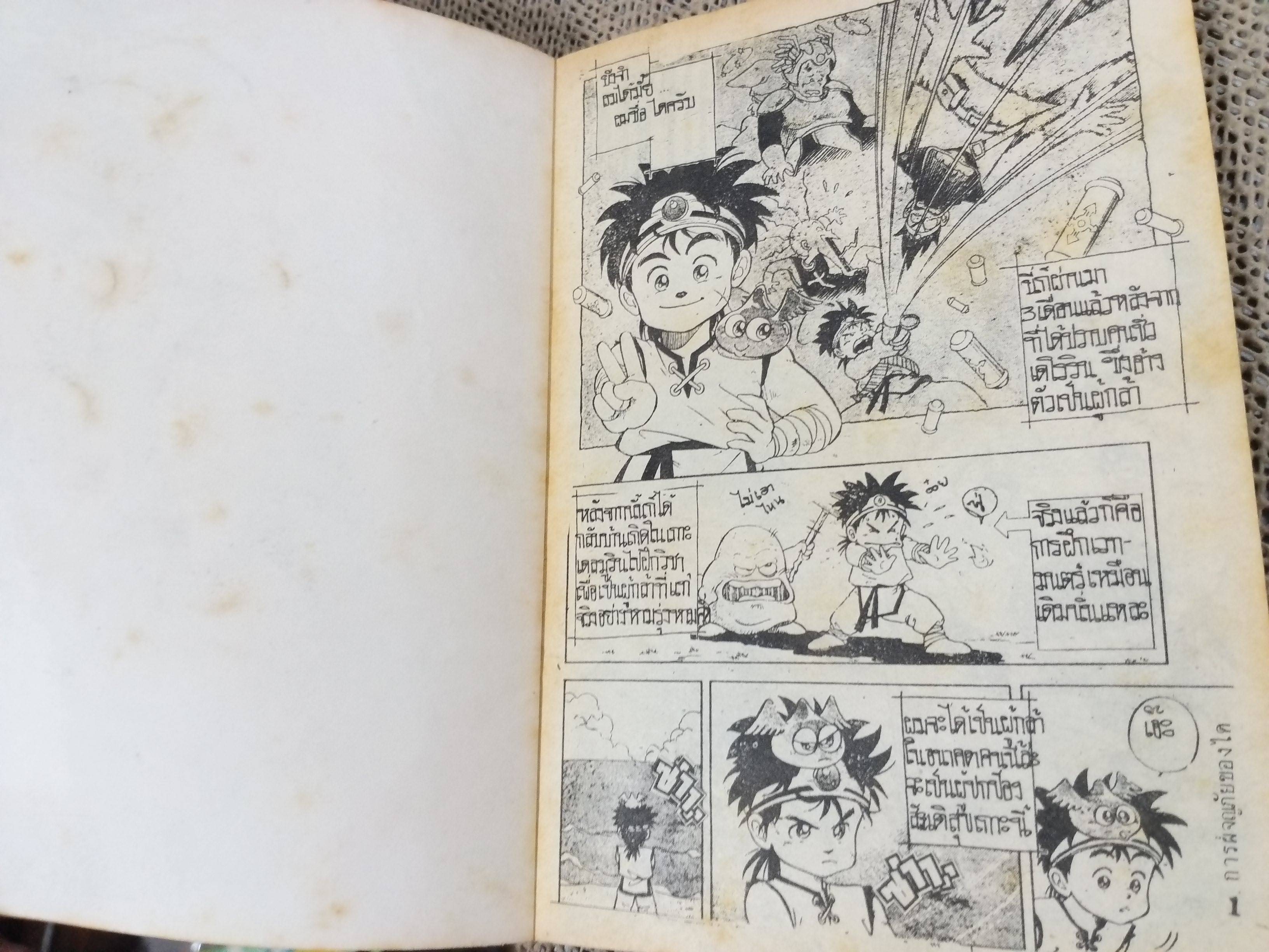 ดรากอนเควสท์ ภาคพิเศษ ตอนการผจญภัยของได เล่มเดียวจบ สนพ.มิตรไมตรี