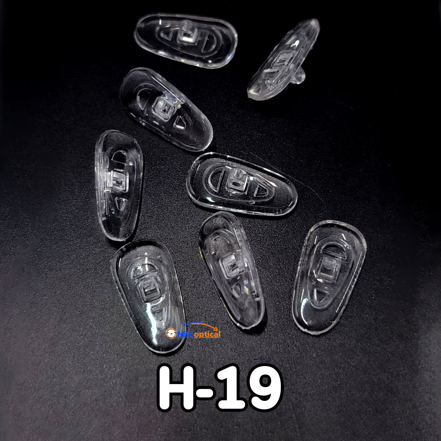 แป้นจมูกซิลิโคน H-19 (ขาย 50 คู่)