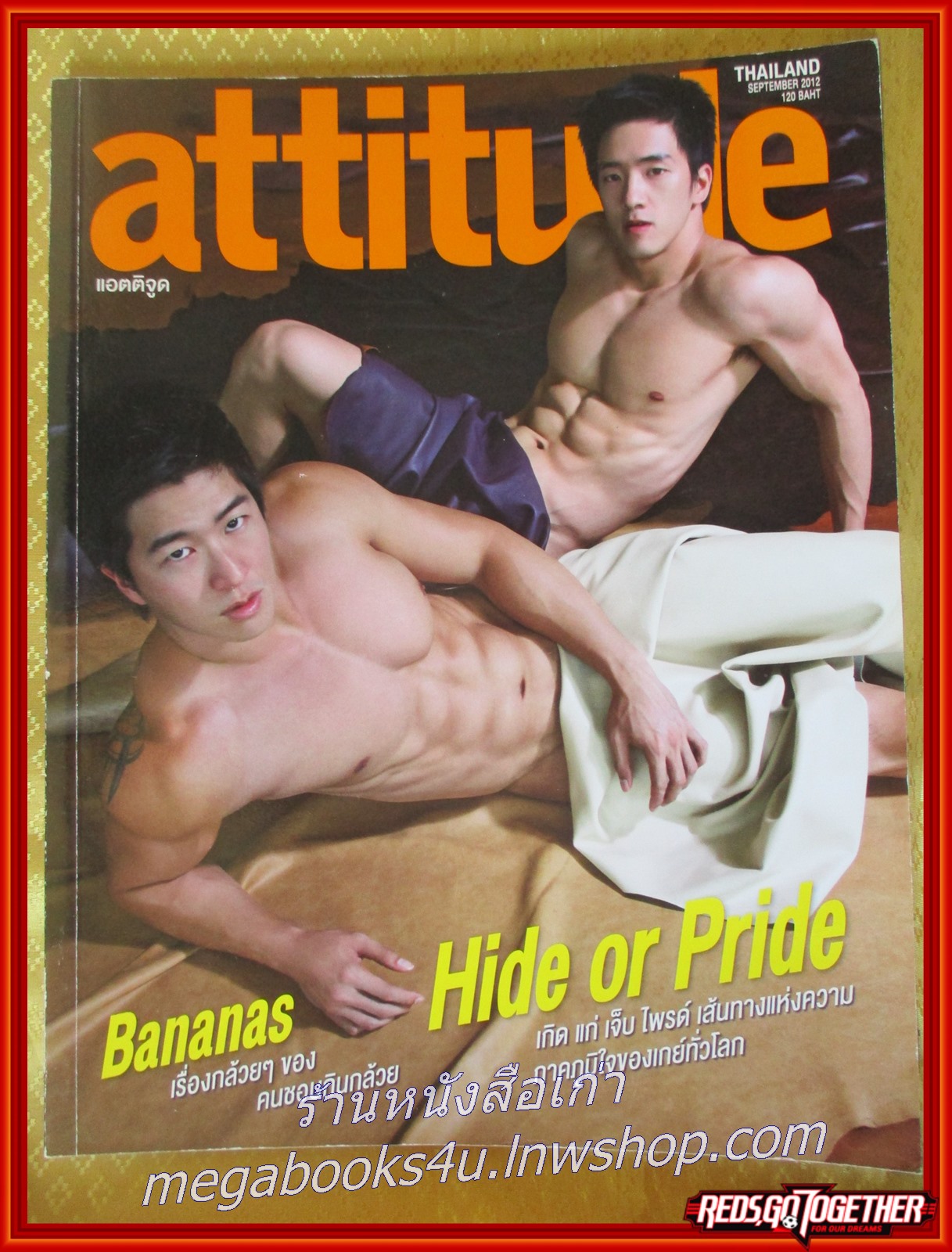 นิตยสารATTITUDE แอตติจูด ฉบับที่19 ปี2555
