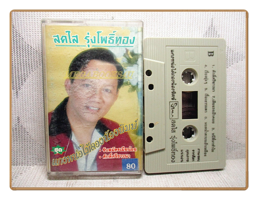 เทปเพลงลูกทุ่ง สดใส รุ่งโพธิ์ทอง ชุด แกงหน่อไม้ดองน้องพิมพ์