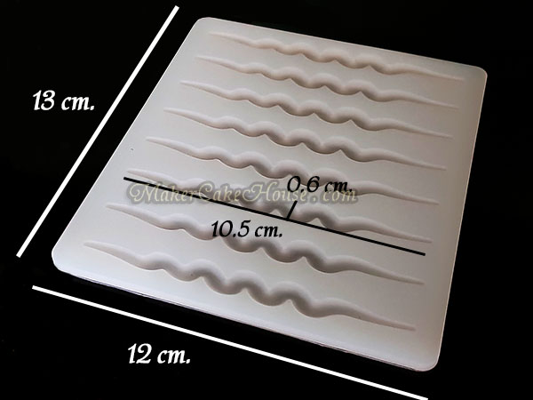 พิมพ์ช็อคโกแลต / กัมเพส รูปคลื่น
