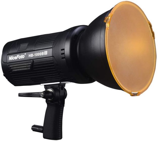 NiceFoto HB-1000B II 5500K±200K LED Video Light with Built-in 3000mAh Li-ion Battery, Mobile APP Control