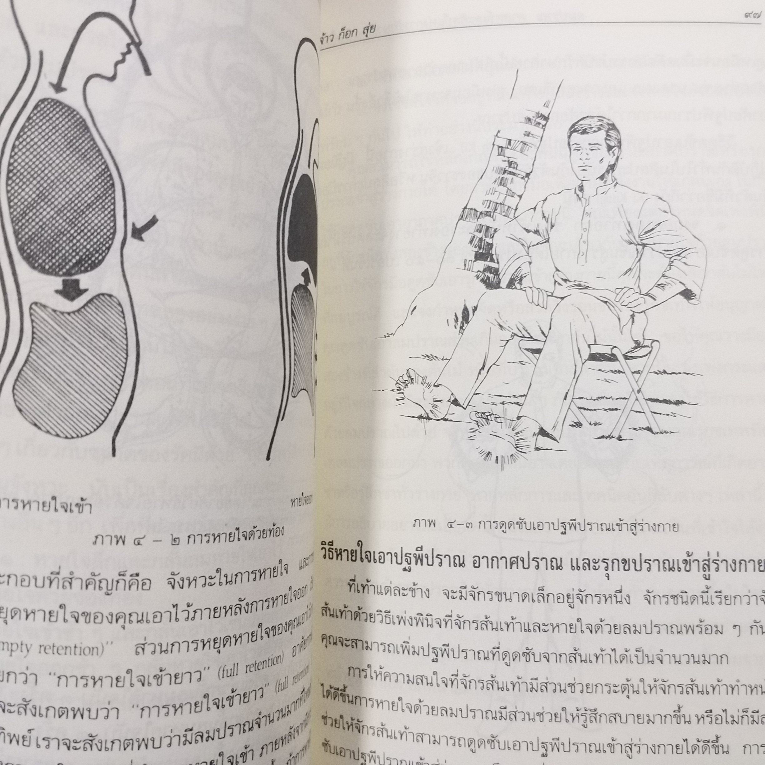 ลมปราณ / จ้าว ก็อก สุ่ย ศาสตร์และศิลป์แห่งการรักษาโรคแบบดั้งเดิม / สภาพดี 90 %