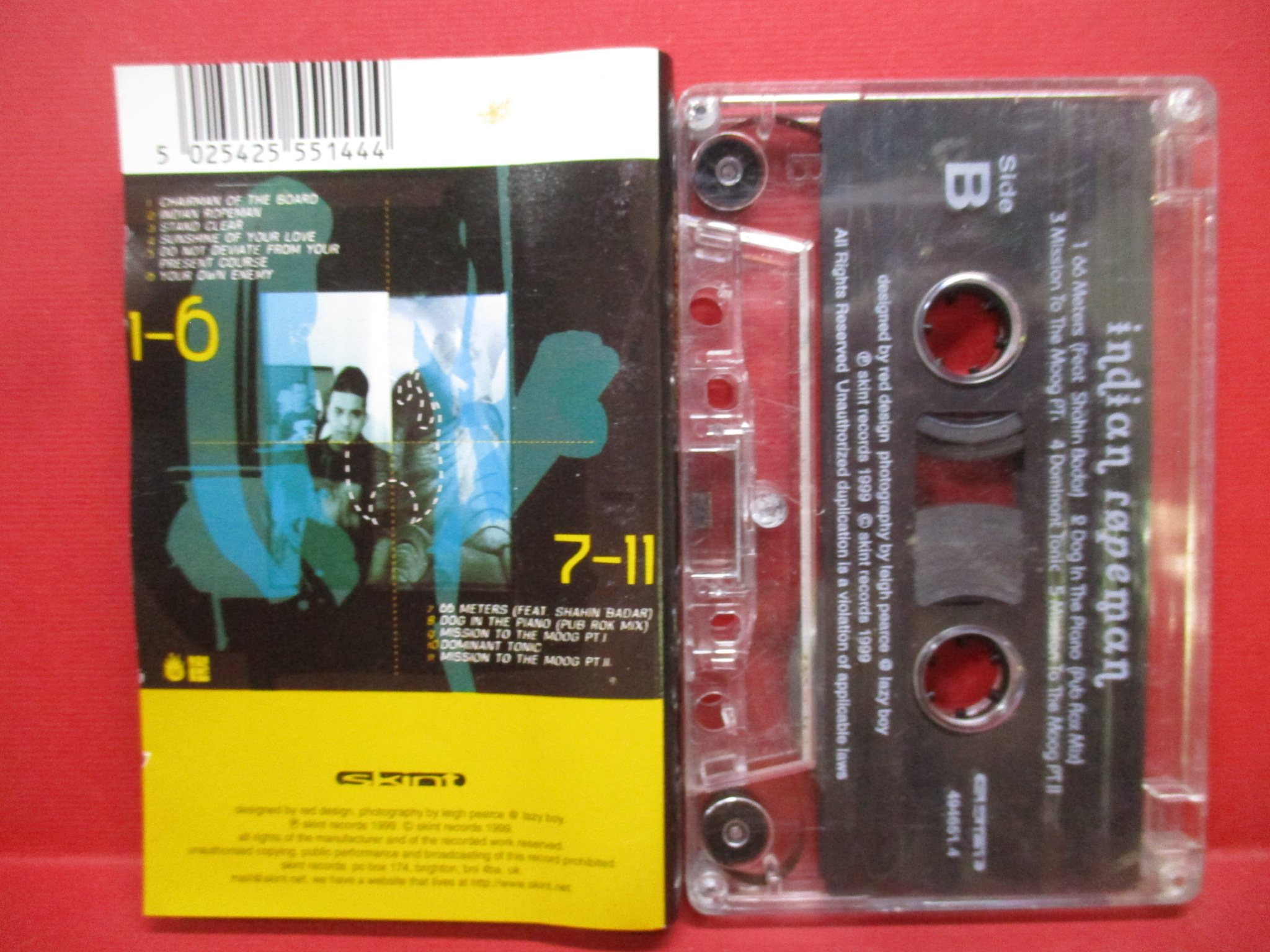 เทปเพลงสากล Indian Ropeman :: Elephant Sounds