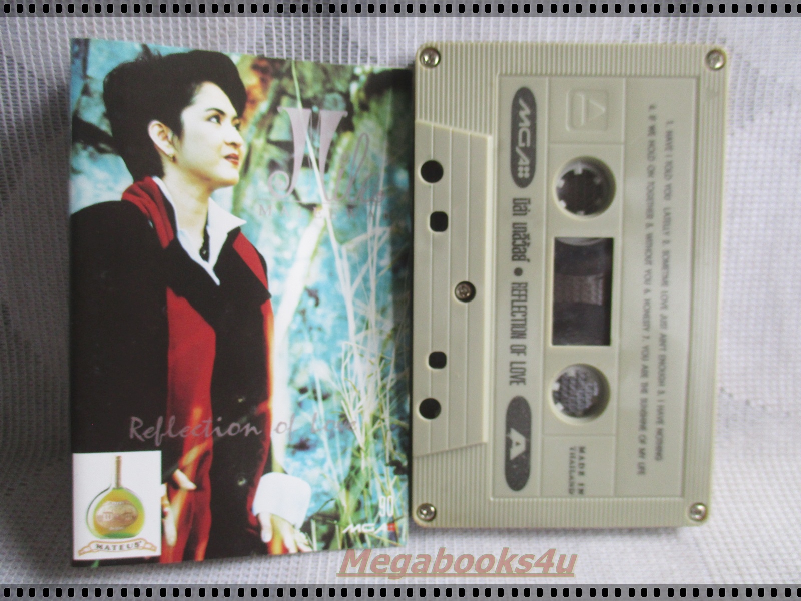 ขายเทปเพลงเก่า มาลีวัลย์ เจมีน่า อัลบั้ม REFLECTION OF LOVE