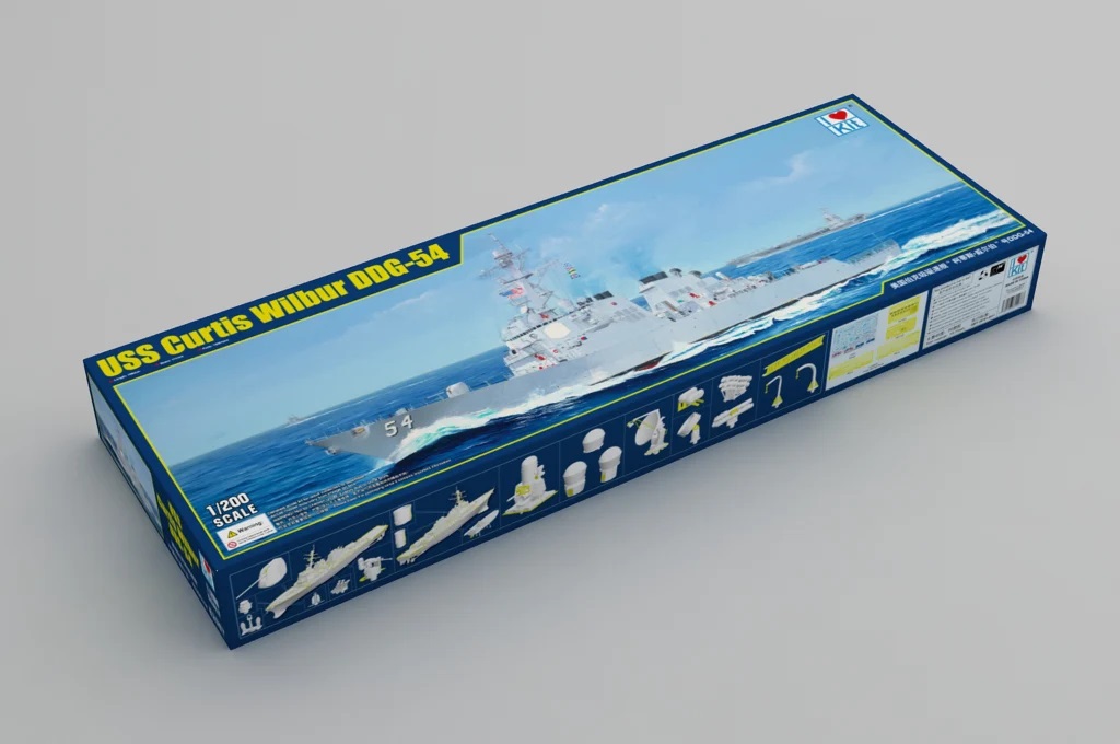 1/200 USS Curtis Wilbur DDG-54 Arleigh Burke